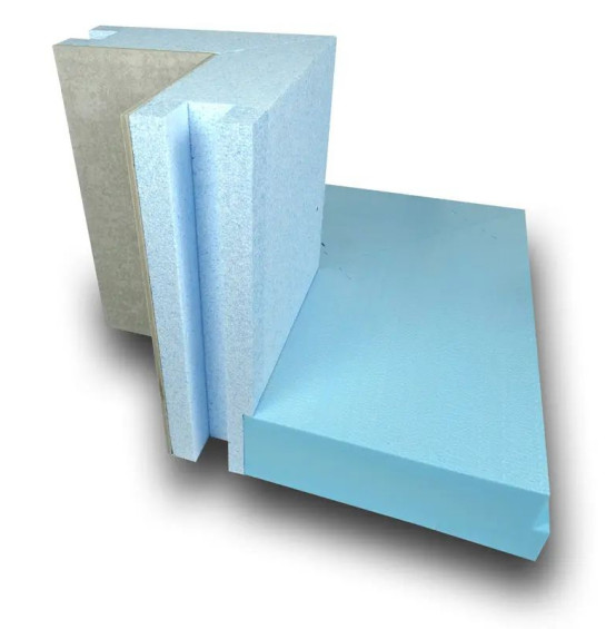 Szalunek styropianowy HYDRO / XPS z płytą cementowo-włóknową narożnik wewnętrzny