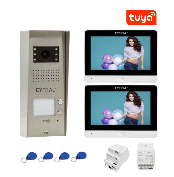 Zestaw COSMO VIDEO R2 z modułem karty sieciowej WIFI, HD