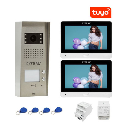 Zestaw COSMO VIDEO R2 z modułem karty sieciowej WIFI, HD