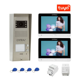 Zestaw COSMO VIDEO R2 z modułem karty sieciowej WIFI, HD