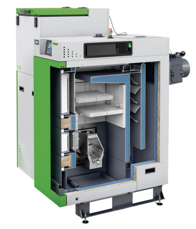 Kocioł na pellety ma palnik o zupełnie innej konstrukcji, niż ten stosowany w kotłach na ekogroszek. Jednak taki kocioł może bez problemu zastąpić model na węgiel.