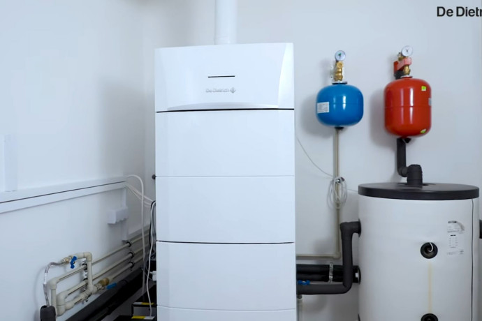 Hybrydowy system grzewczy De Dietrich HPI G HYBRID - pompa ciepła i  kocioł gazowy w jednym systemie grzewczym