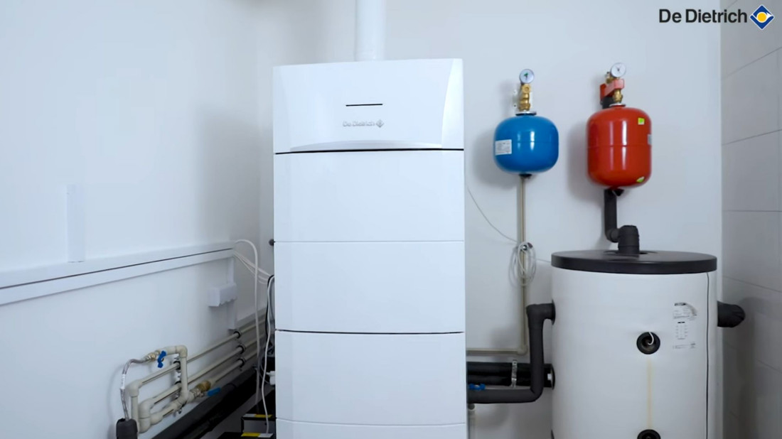 Hybrydowy system grzewczy De Dietrich HPI G HYBRID - pompa ciepła i  kocioł gazowy w jednym systemie grzewczym
