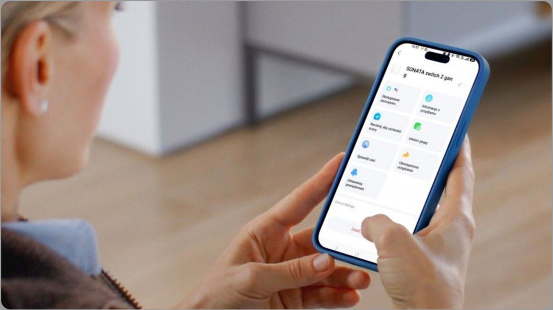 Sonata Touch Wi-Fi i smartfon w Twoim ręku - zdalna kontrola oświetlenia i rolet