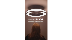 Plafoniera z wentylatorem Kanlux PLAVE
