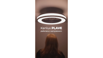 Plafoniera z wentylatorem Kanlux PLAVE