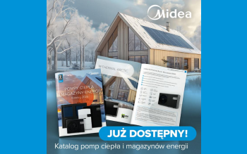 Nowy katalog pomp ciepła i magazynów energii Midea 2025 już dostępny