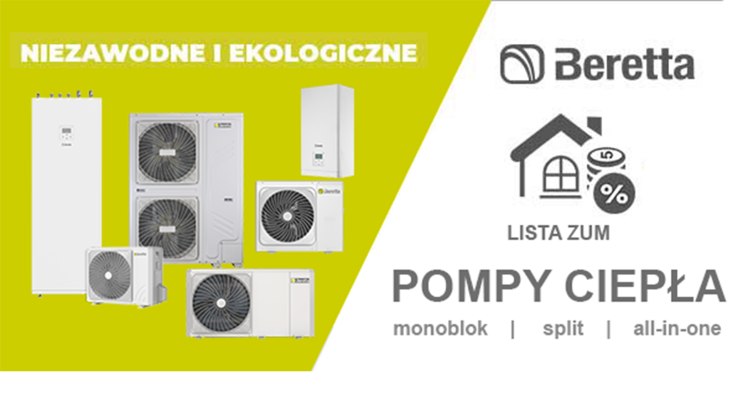 Nowa pompa ciepła Beretta TOWER GREEN M