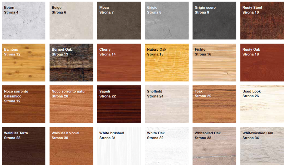 Duragrain - nowe wzory powirzchni bram garażowych