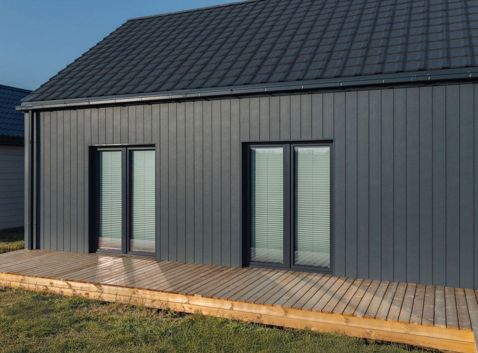 modny kolor elewacji domu