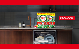 Kup zmywarkę Electrolux i odbierz zapas kapsułek FAIRY - promocja tylko do końca sierpnia!