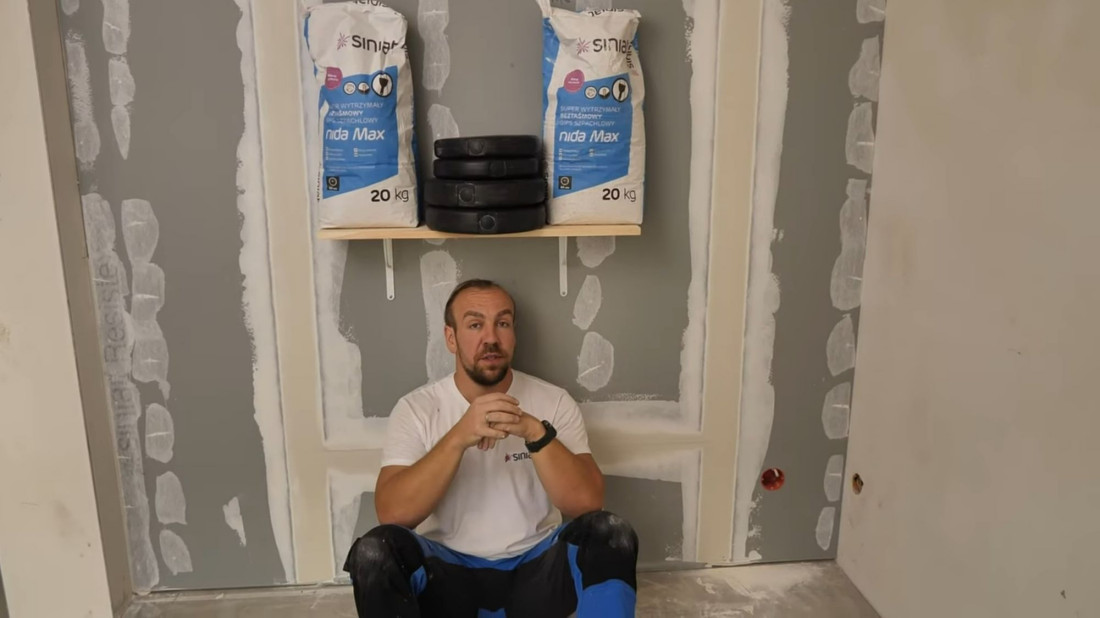 Resistex w praktyce – dlaczego ta ściana wytrzymuje ponad 100 kg?