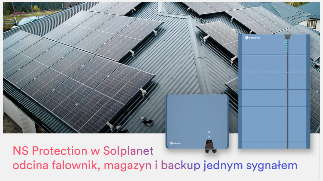 Rewolucyjna funkcja NS Protection w falownikach Solplanet. Nowy standard bezpieczeństwa dla Instalacji PV z magazynami energii