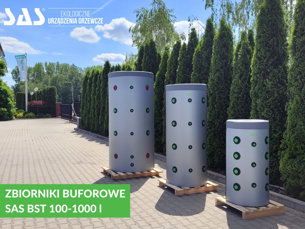 Zbiorniki buforowe SAS BST 100-1000l