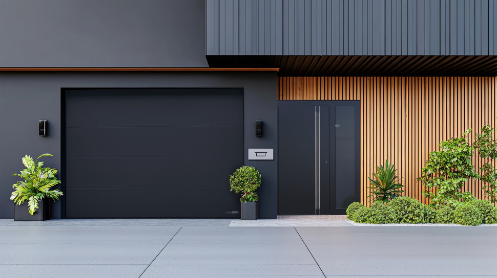 Brama garażowa powoli staje się również jednym z ważniejszych elementów architektury budynku. Czasem podkreśla i dopełnia walory estetyczne domu, a czasem wręcz stanowi punkt wyjścia w kompozycji wizualnej obiektu.