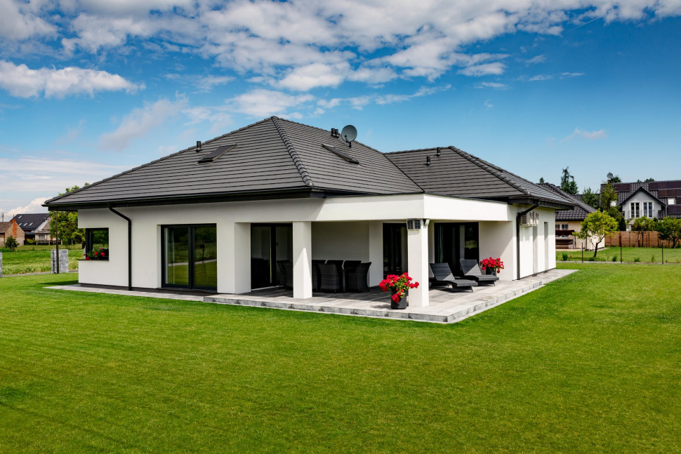 Dachówka betonowa Braas Teviva, kolor czarny