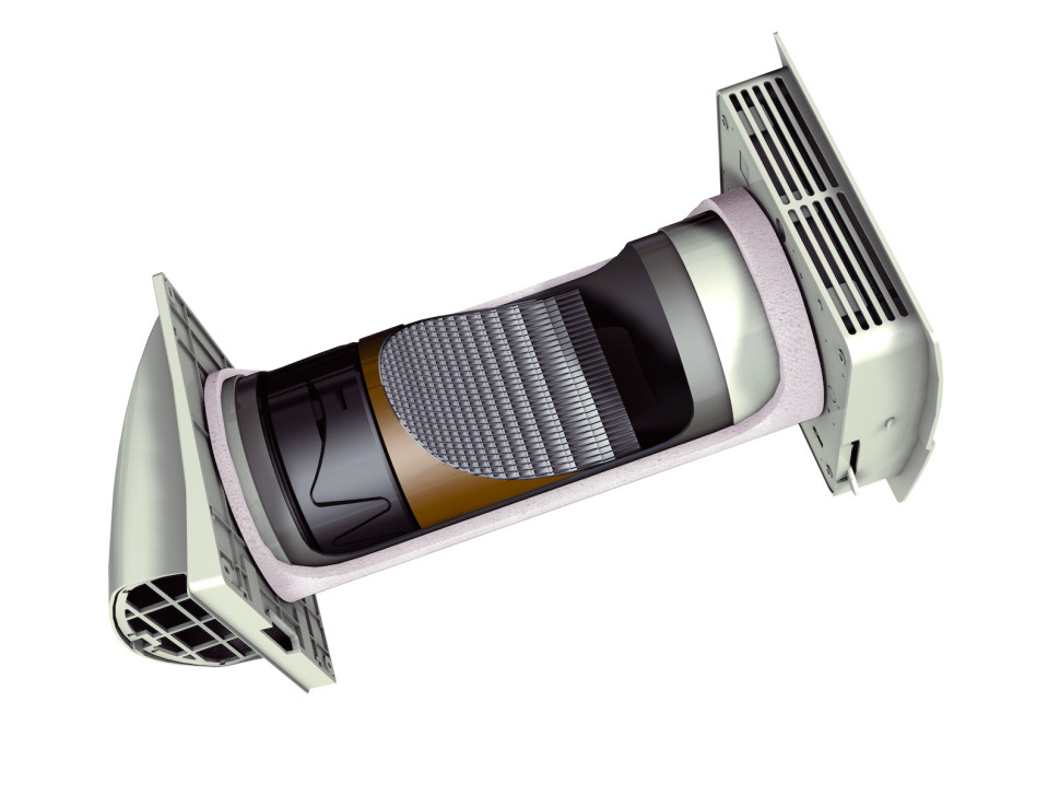 mały rekuperator ścienny