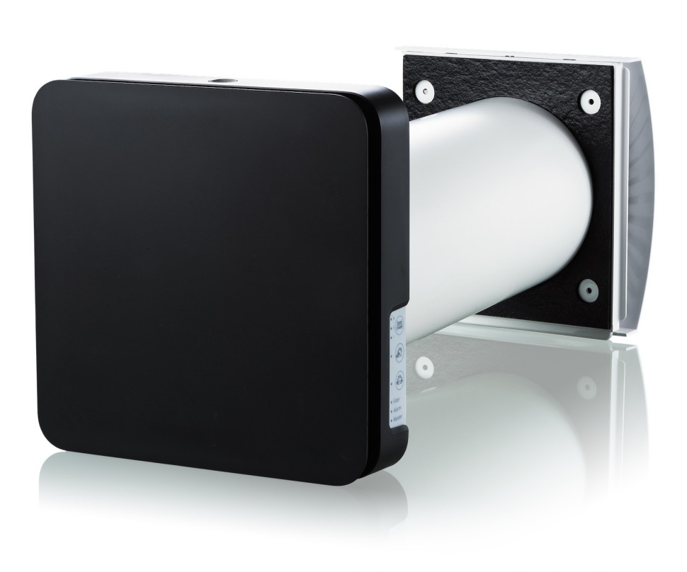 Wentylacja decentralna ścienny rekuperator