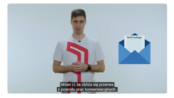 Zarządzanie baterią przed przerwą w dostawie prądu