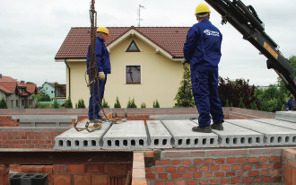 Strop prefabrykowany buduje się najszybciej. Powstaje w kilka godzin!