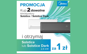 Kup 2, zgarnij 3! Promocja na Solstice od Midea