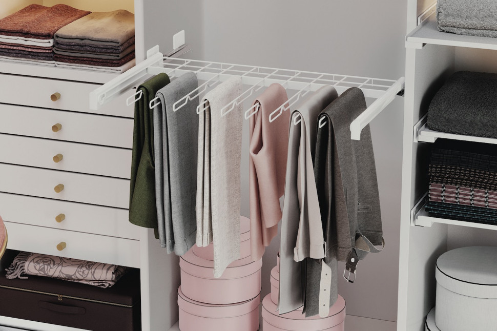 Na jakiej wysokości wieszaki w garderobie