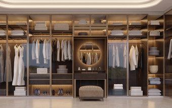 Projekt garderoby w domu. Małe wnętrze, wielki efekt!