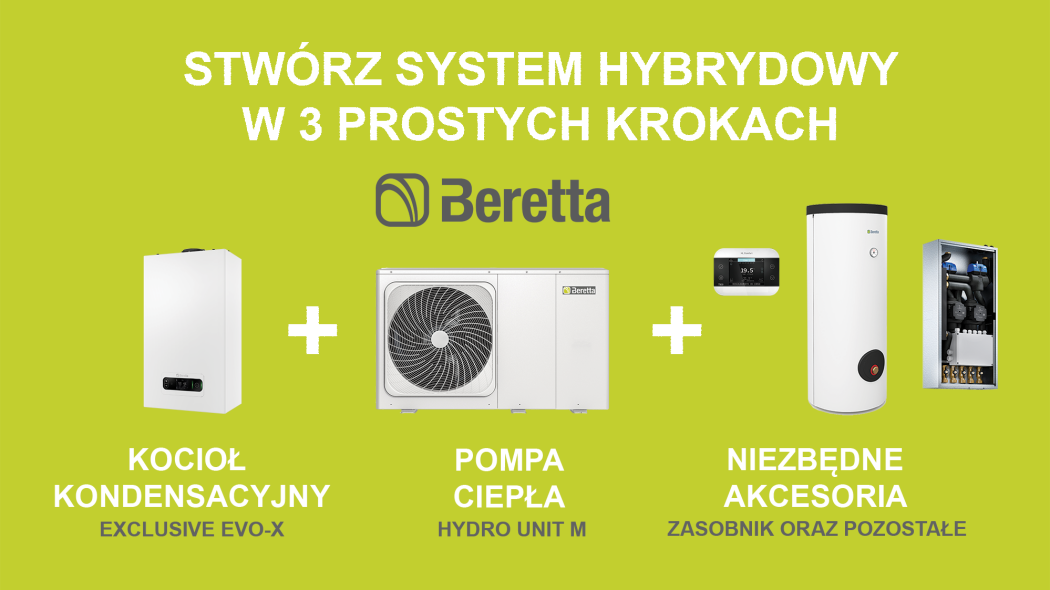 System hybrydowy - połączenie dwóch źródeł ciepła