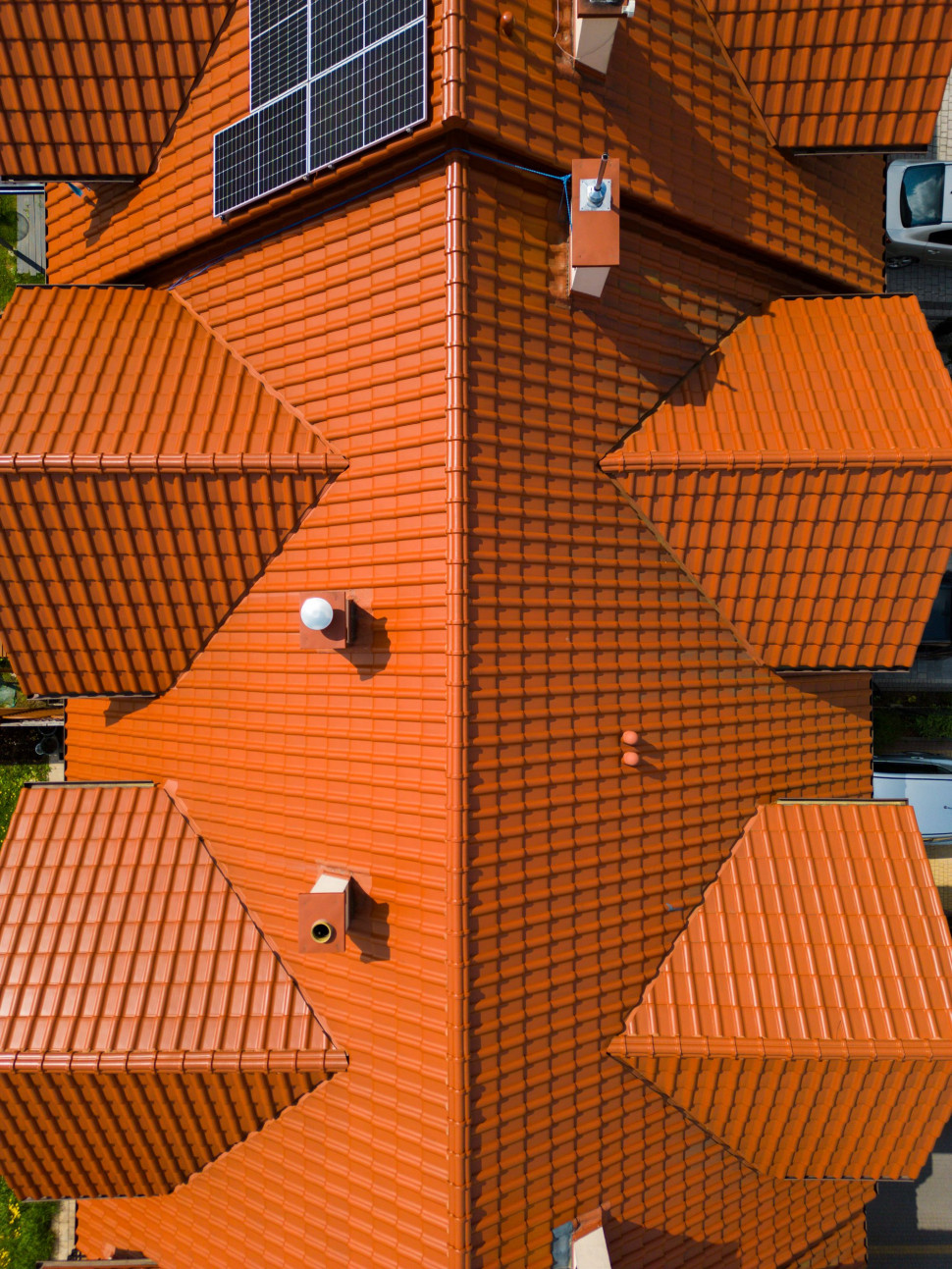 Dachówka MONZA w kolorze miedzianym