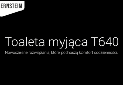 Toaleta myjąca BERNSTEIN T640 - komfort i higiena