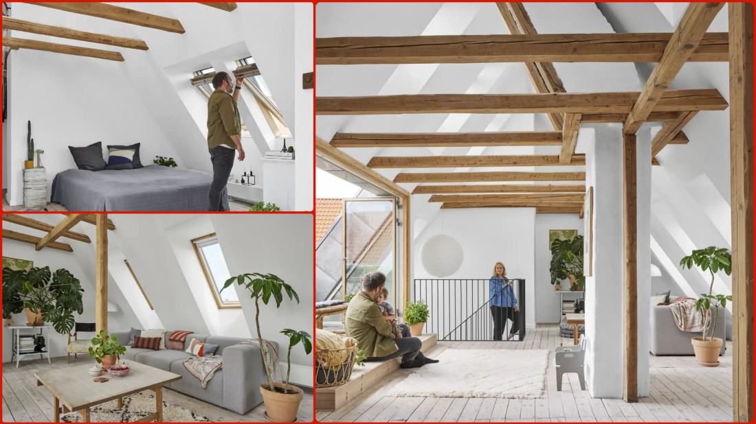 Od ciemnego strychu do jasnego loftu – inspirująca metamorfoza mieszkania