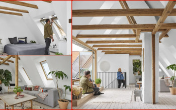 Od ciemnego strychu do jasnego loftu – inspirująca metamorfoza mieszkania