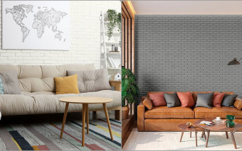 Ściana z cegły w mieszkaniu po metamorfozie – jak pomalować, by efekt zachwycił?