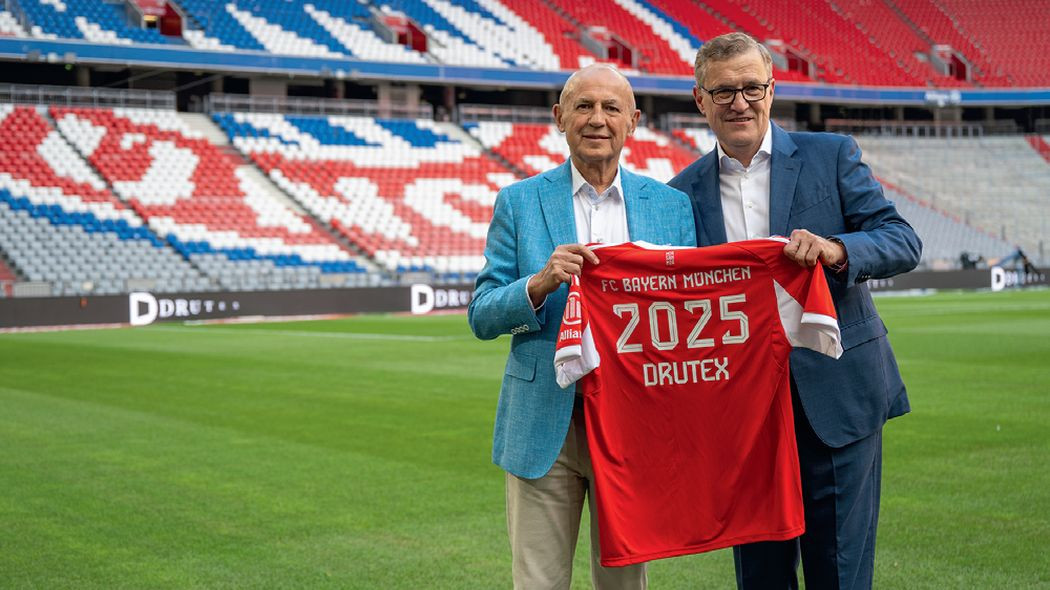 DRUTEX oficjalnym partnerem FC Bayern Monachium DRUTEX oficjalnym partnerem FC Bayern Monachium