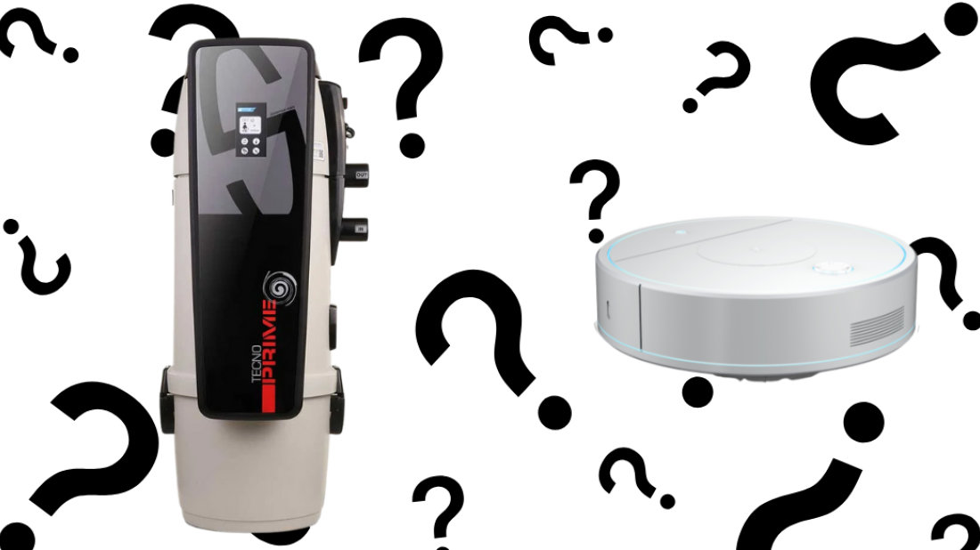 23 x FAQ - roboty sprzątające a odkurzacze centralne