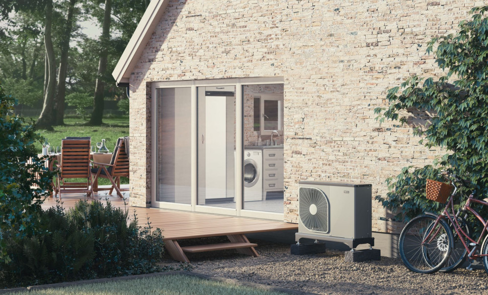 Powietrzna pompa ciepła NIBE typu monoblok