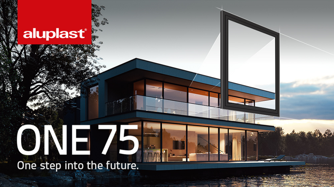 ONE step into the future - Aluplast rozszerza ofertę o system ONE 75