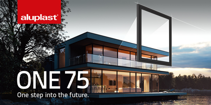 ONE step into the future - Aluplast rozszerza ofertę o system ONE 75
