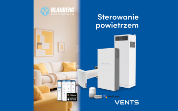 Rekuperacja z przyszłości - Blauberg z Wi-Fi i sterowaniem głosowym