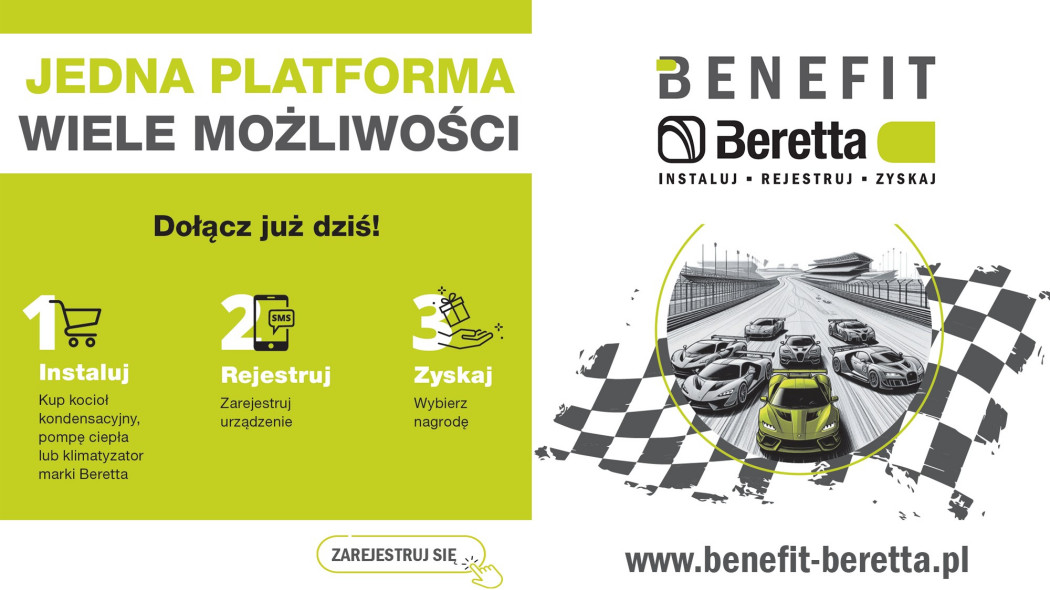 Platforma Benefit Beretta - korzyści krok po kroku