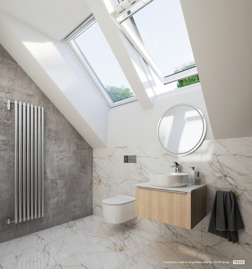 Okna Velux na poddaszu