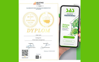 ZMK SAS z nagrodą na Heating Tech 2025. Premiera aplikacji SAS Zielona Strefa 2.0 doceniona przez branżę