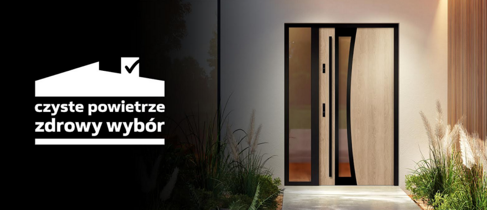 Drzwi stalowe BAZYLEA 1 w kolorze dąb surowy