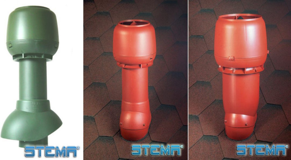 Dachowe kominki wentylacyjne VILPE