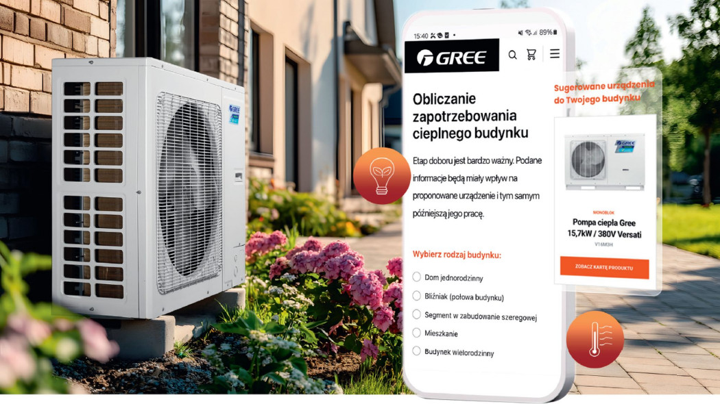 Koniec z dylematem! Dobierz idealną pompę ciepła z nowym kalkulatorem Gree