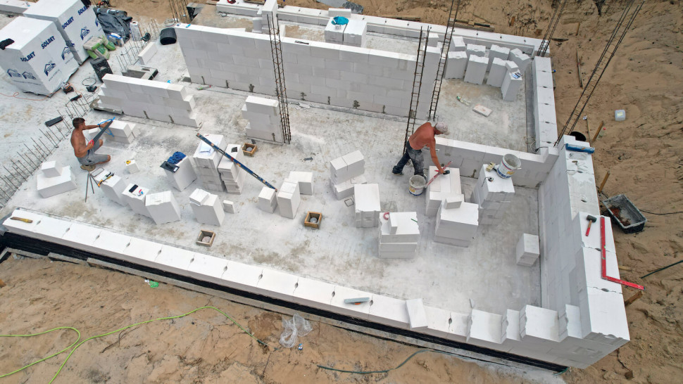 bloczki z betonu komórkowe na ściany