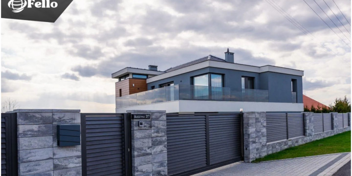 Wąska działka i brama dwuskrzydłowa. Czy furtka naprawdę oszczędza miejsce?