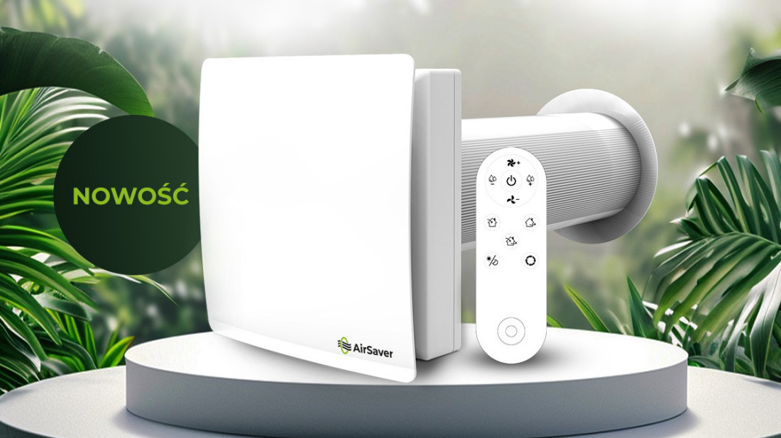 AirSaver od Prodmax: cicha rekuperacja ścienna z dotacją „Czyste Powietrze”!