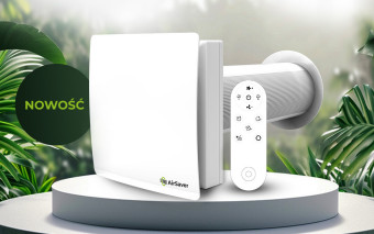 AirSaver od Prodmax: cicha rekuperacja ścienna z dotacją „Czyste Powietrze”!