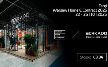 ERKADO na Warsaw Home 2025: Nowoczesne drzwi łączące tradycję z technologią